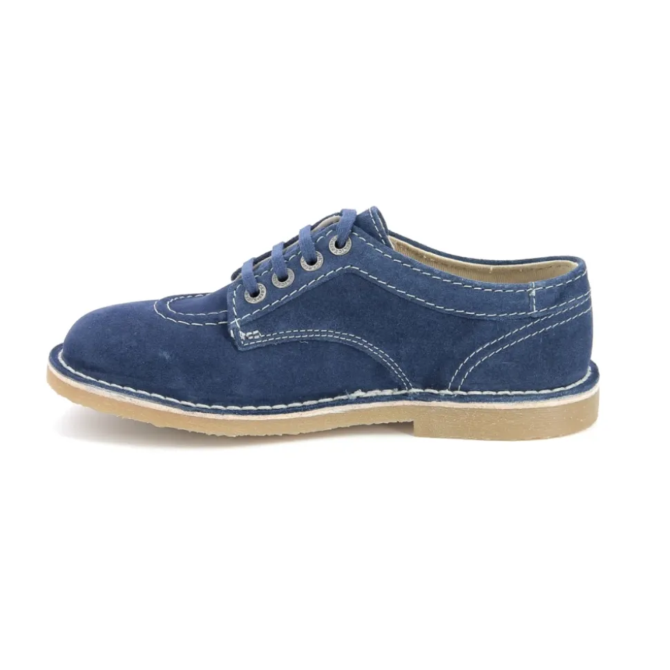 Bequeme Leder Derby Schuhe