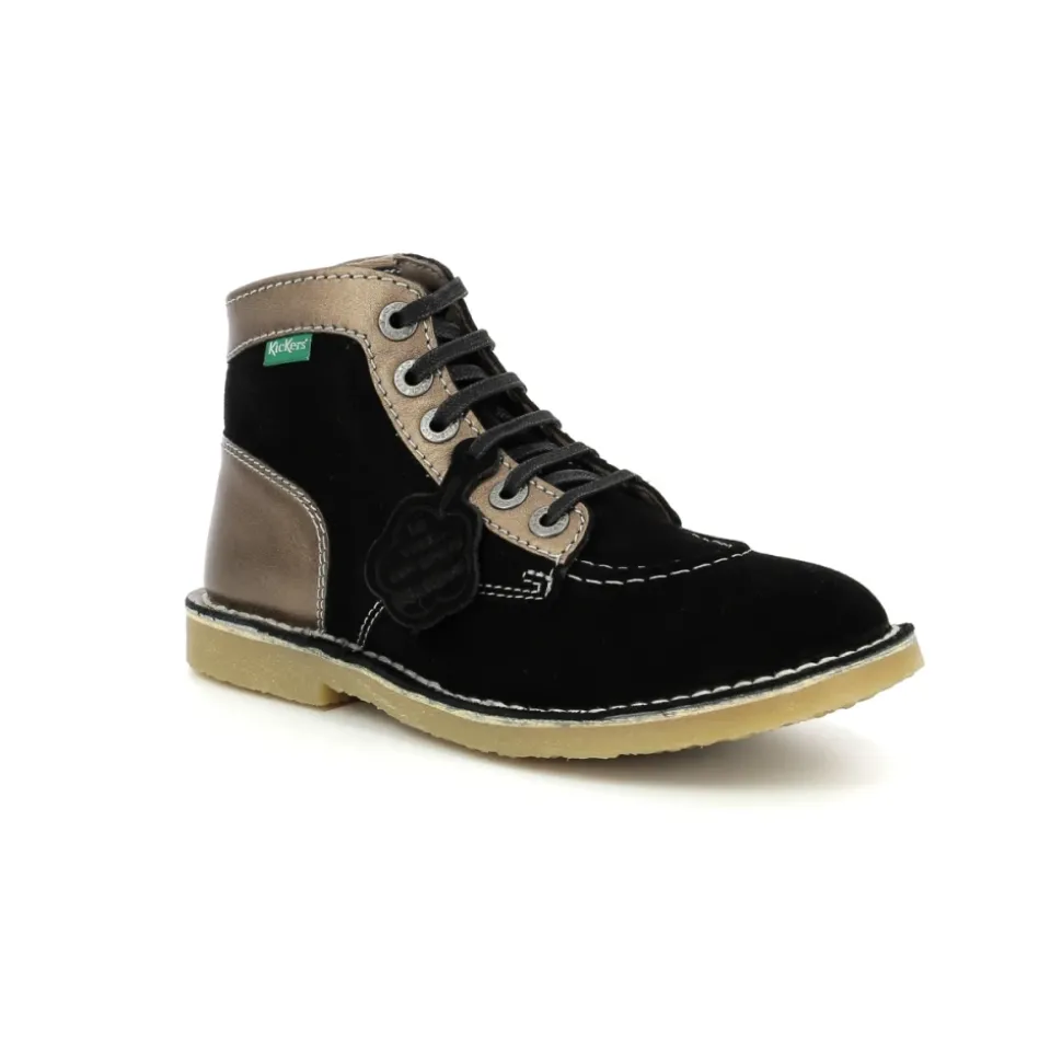 Bequeme Lederstiefel Kicklegend Schnürung