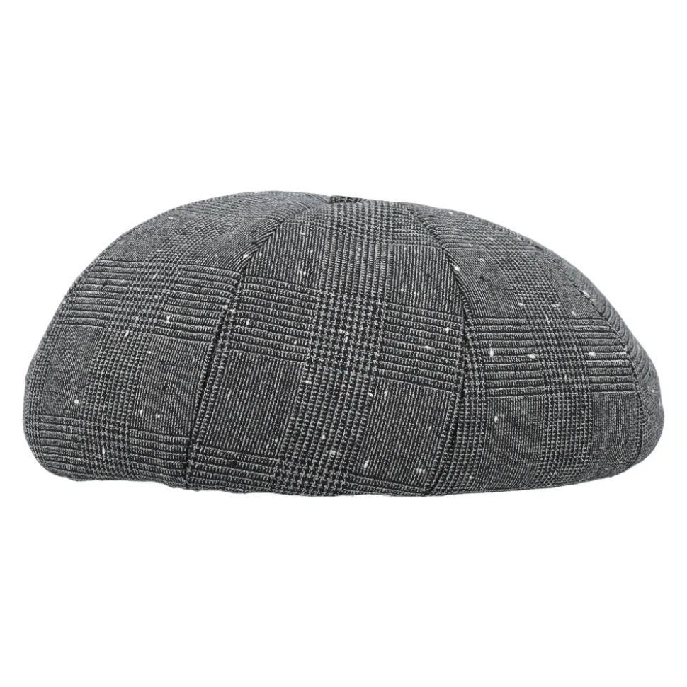 Beret mit Knopfdetail