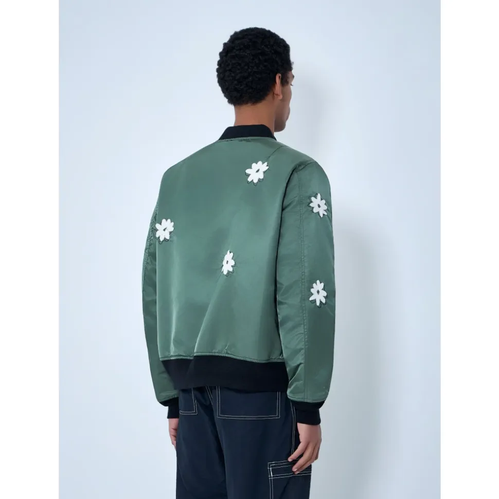 Bestickte Bomberjacke