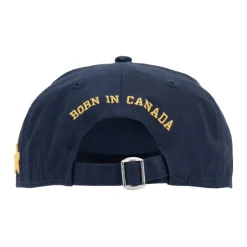 Bestickte Logo Baseball Cap Distressed Schirm