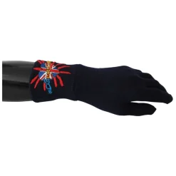 Bestickte Wollhandschuhe