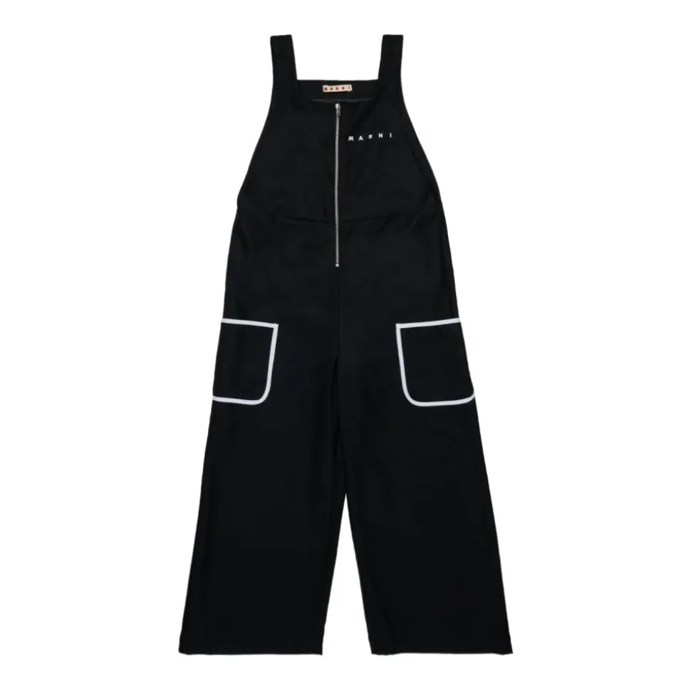 Bestickter Jumpsuit