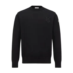 Bestickter Monogramm-Pullover