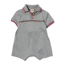 Bestickter Polo-Strampler für Babys