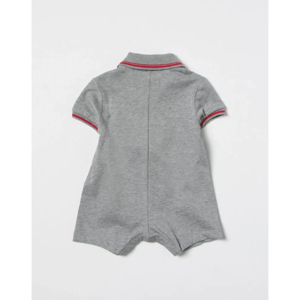 Bestickter Polo-Strampler für Babys