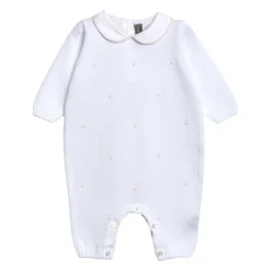 Besticktes Baumwollkleid