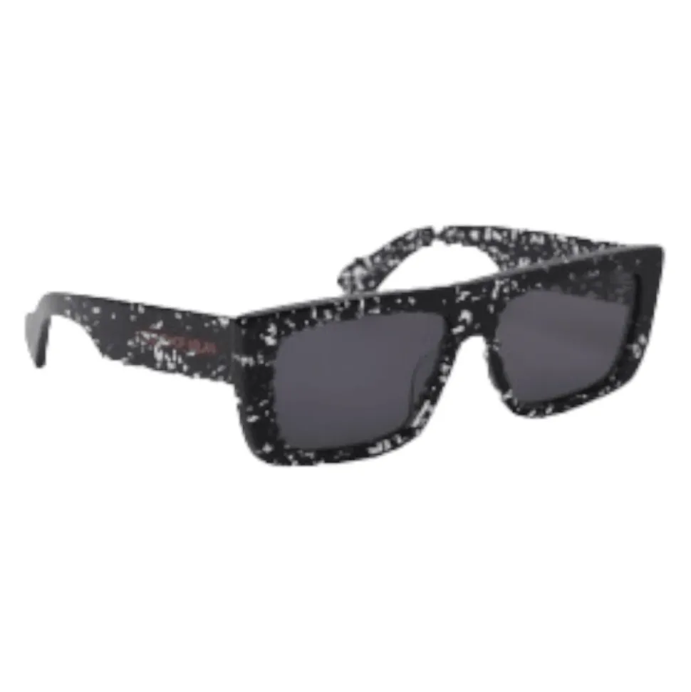 Black Squadrata Sonnenbrille