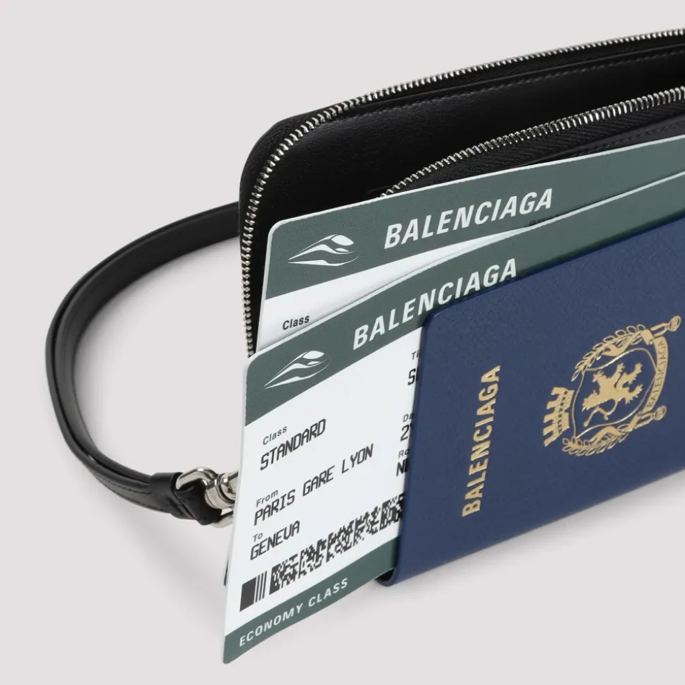 Blau Leder Geldbörse Stilvolles Herrenaccessoire