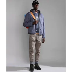 Blaue Grisail Jacke mit Reißverschluss