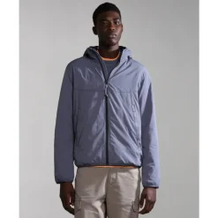 Blaue Grisail Jacke mit Reißverschluss