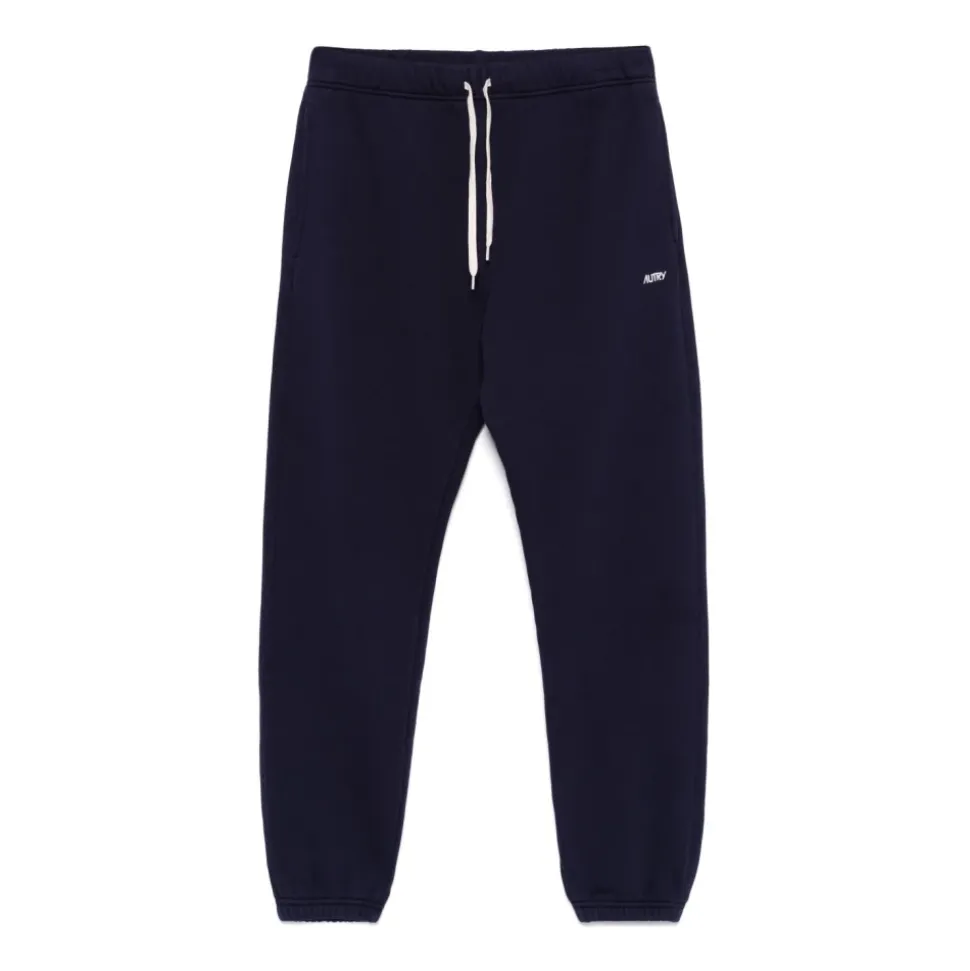 Blaue Hose mit Kordelzug Elastische Knöchel