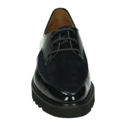 Blaue Leder Pumps