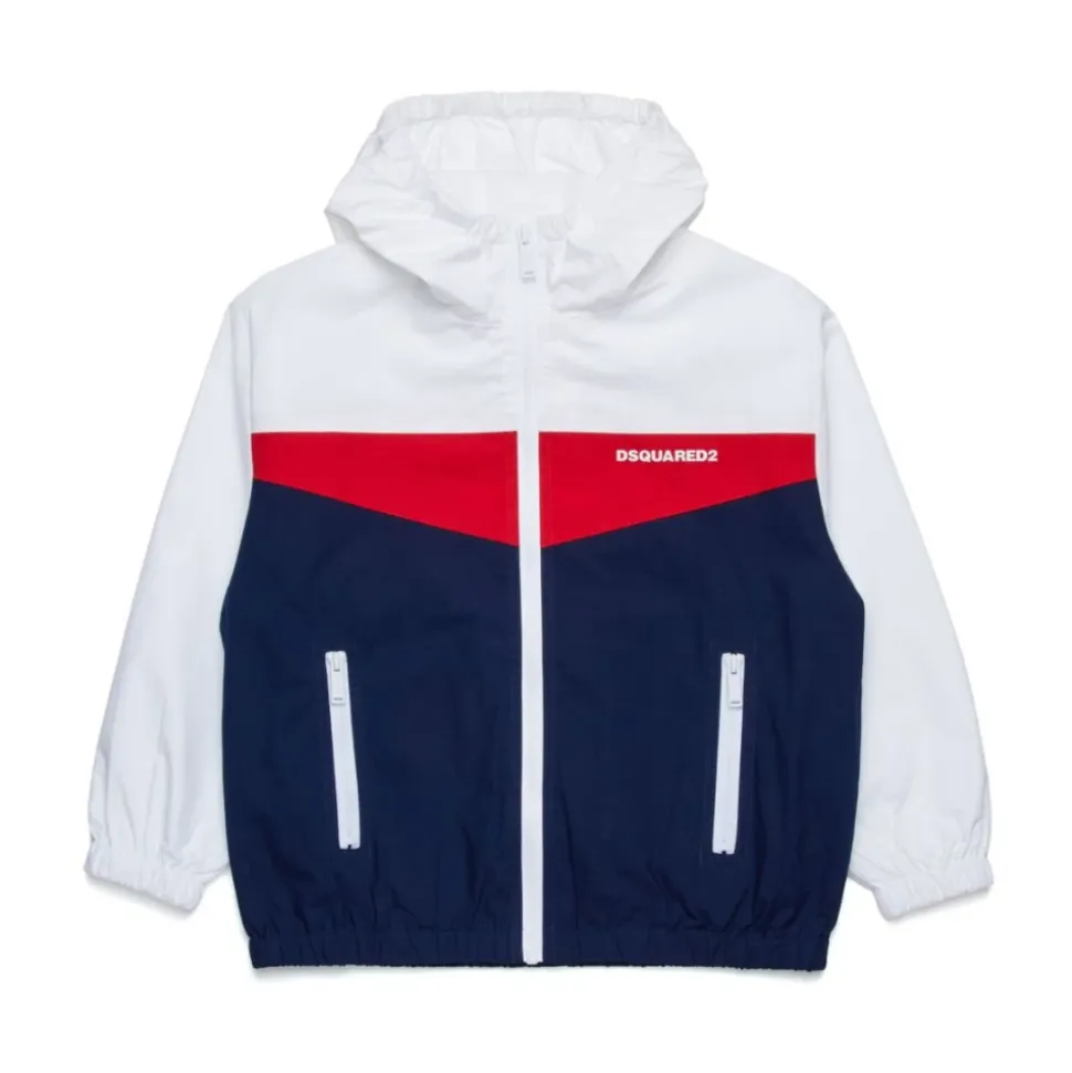 Blaue Parka Mädchenkleidung
