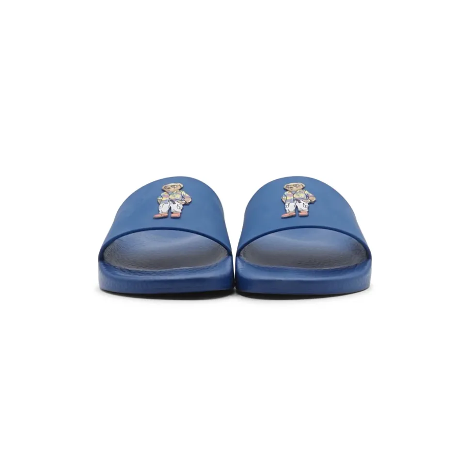Blaue Polo Bear Badeschuhe