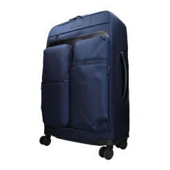 Blaue Stofftasche mit Verstellbarem Griff