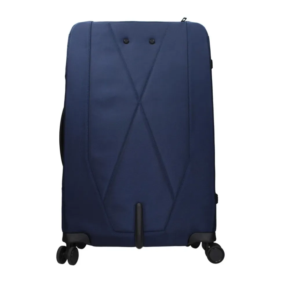Blaue Stofftasche mit Verstellbarem Griff