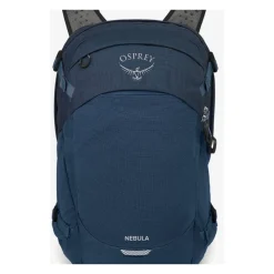 Blauer Atlas Rucksack mit Laptopfach