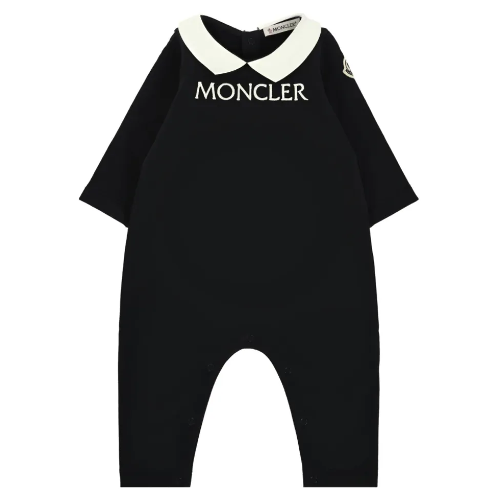 Blauer Fleece-Strampler