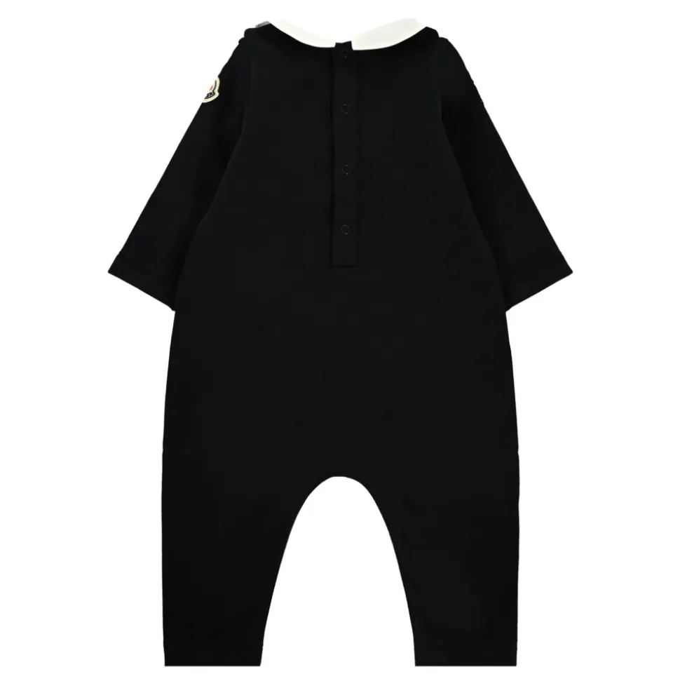 Blauer Fleece-Strampler