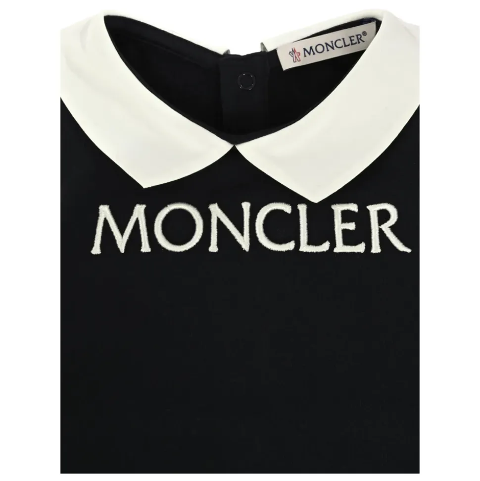 Blauer Fleece-Strampler