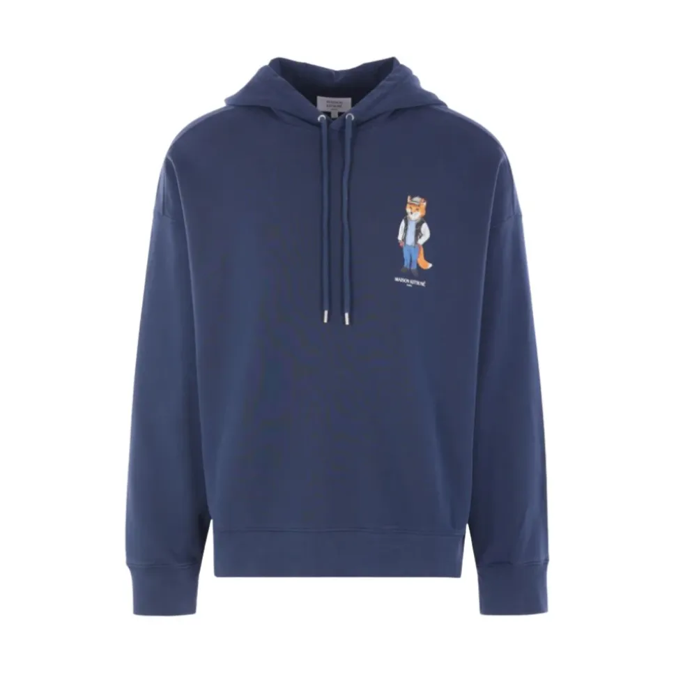 Blauer Fuchs Hoodie Oversize Pullover