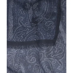 Blauer Modal-Kaschmir-Schal