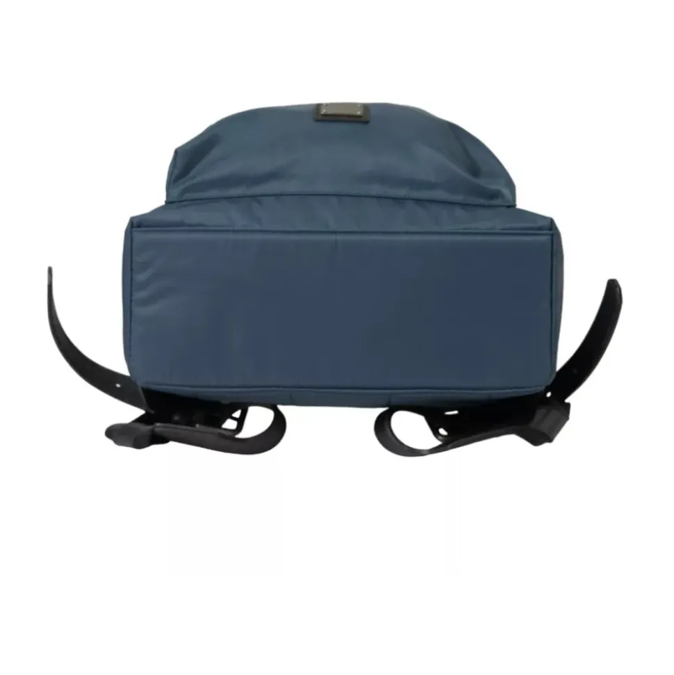 Blauer Nylon DGFamily Patch Rucksack