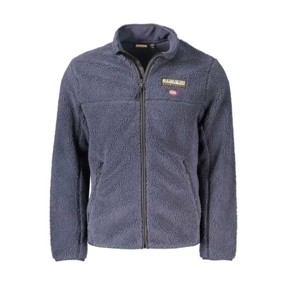 Blauer Polyester-Sweatshirt
