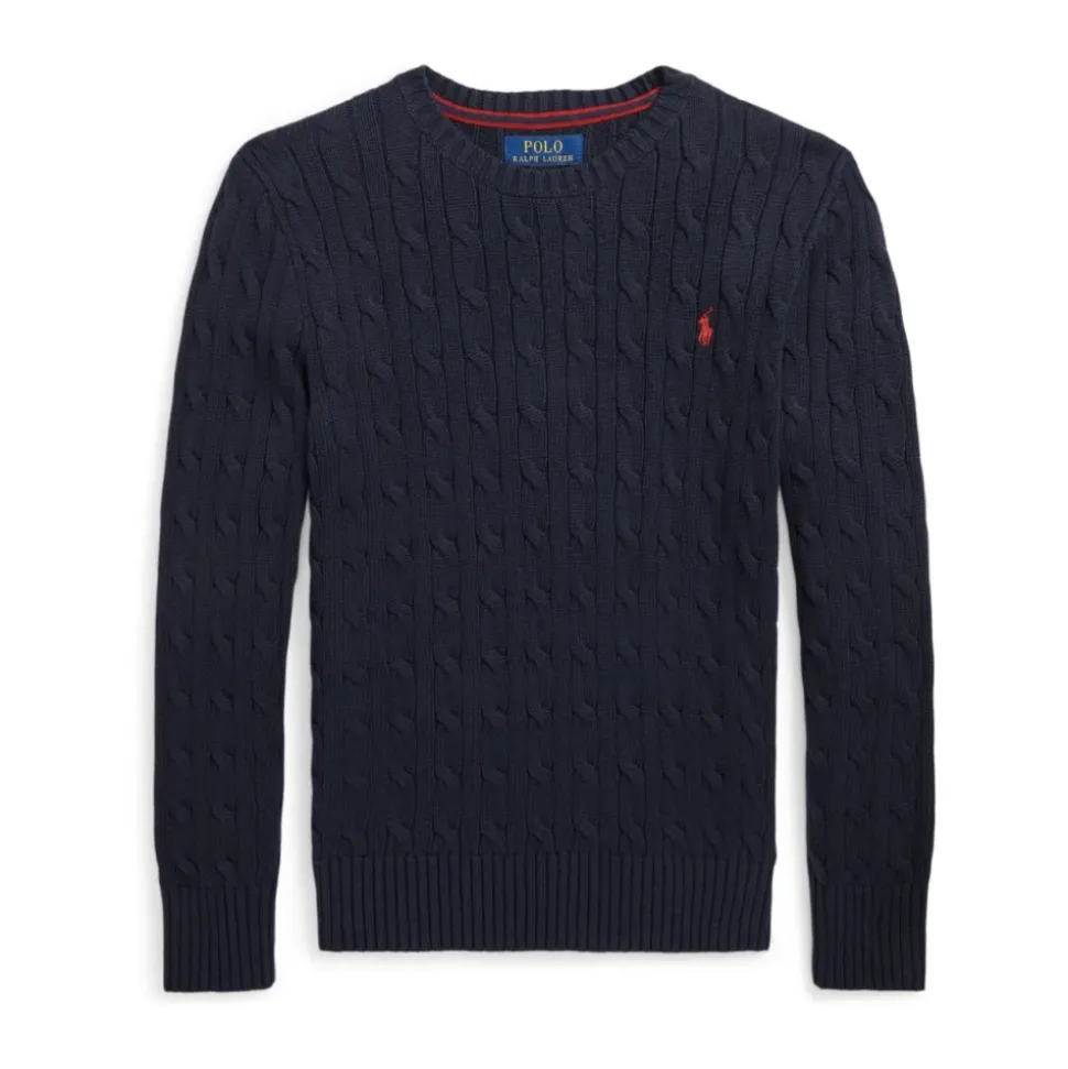 Blauer Pullover