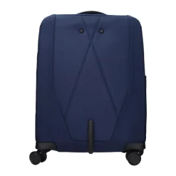 Blauer Stoffkoffer mit TSA-Verschluss