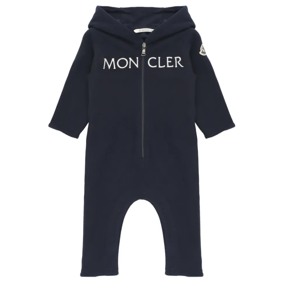 Blaues Baby Kapuzenkleid