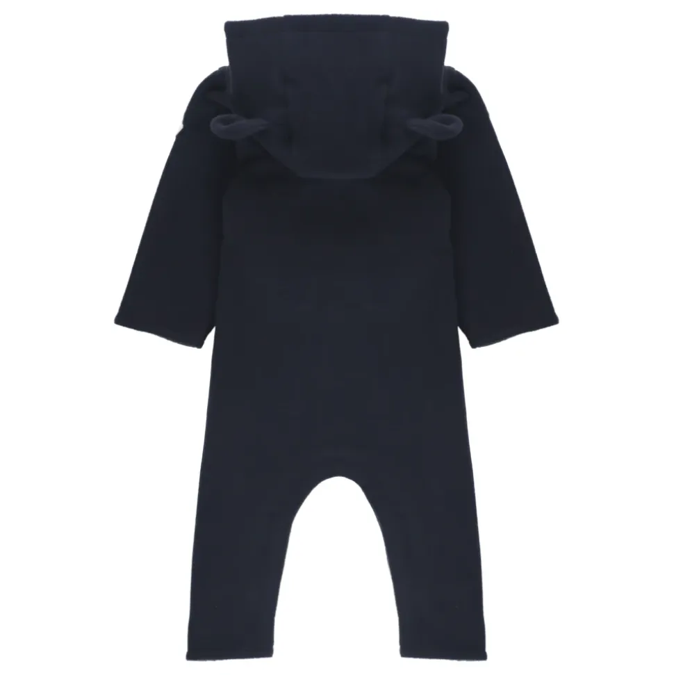 Blaues Baby Kapuzenkleid