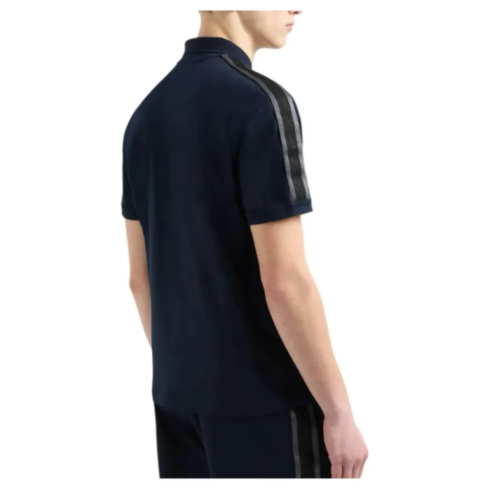 Blaues Polo-Shirt von Ea7