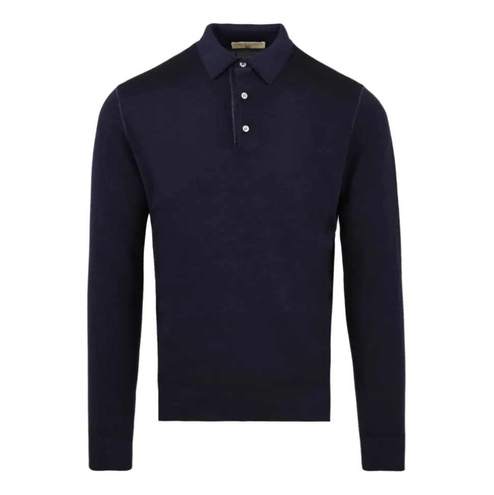 Blaues Polo-Shirt von Filippo De Laurentiis