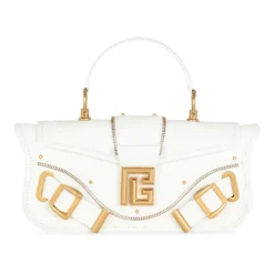 Blaze Clutch-Tasche aus geprägtem Krokodileffekt-Leder