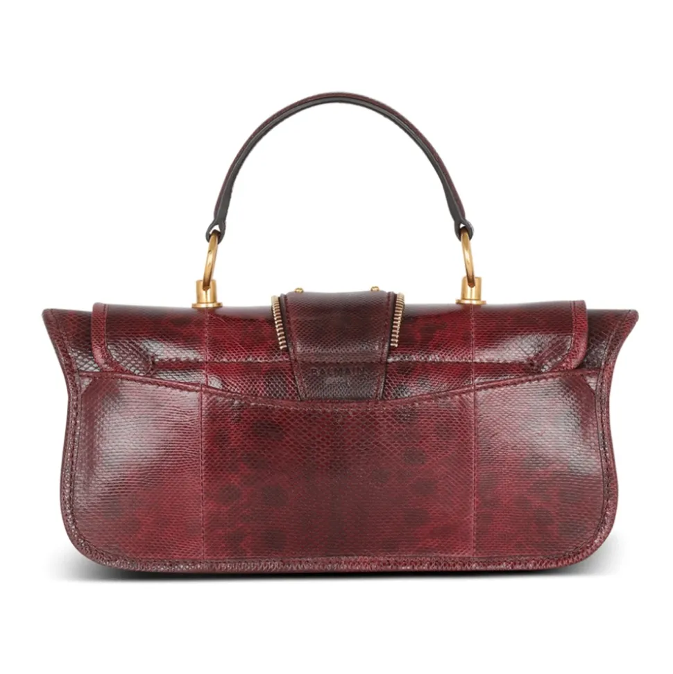 Blaze Karung Leder Clutch Tasche