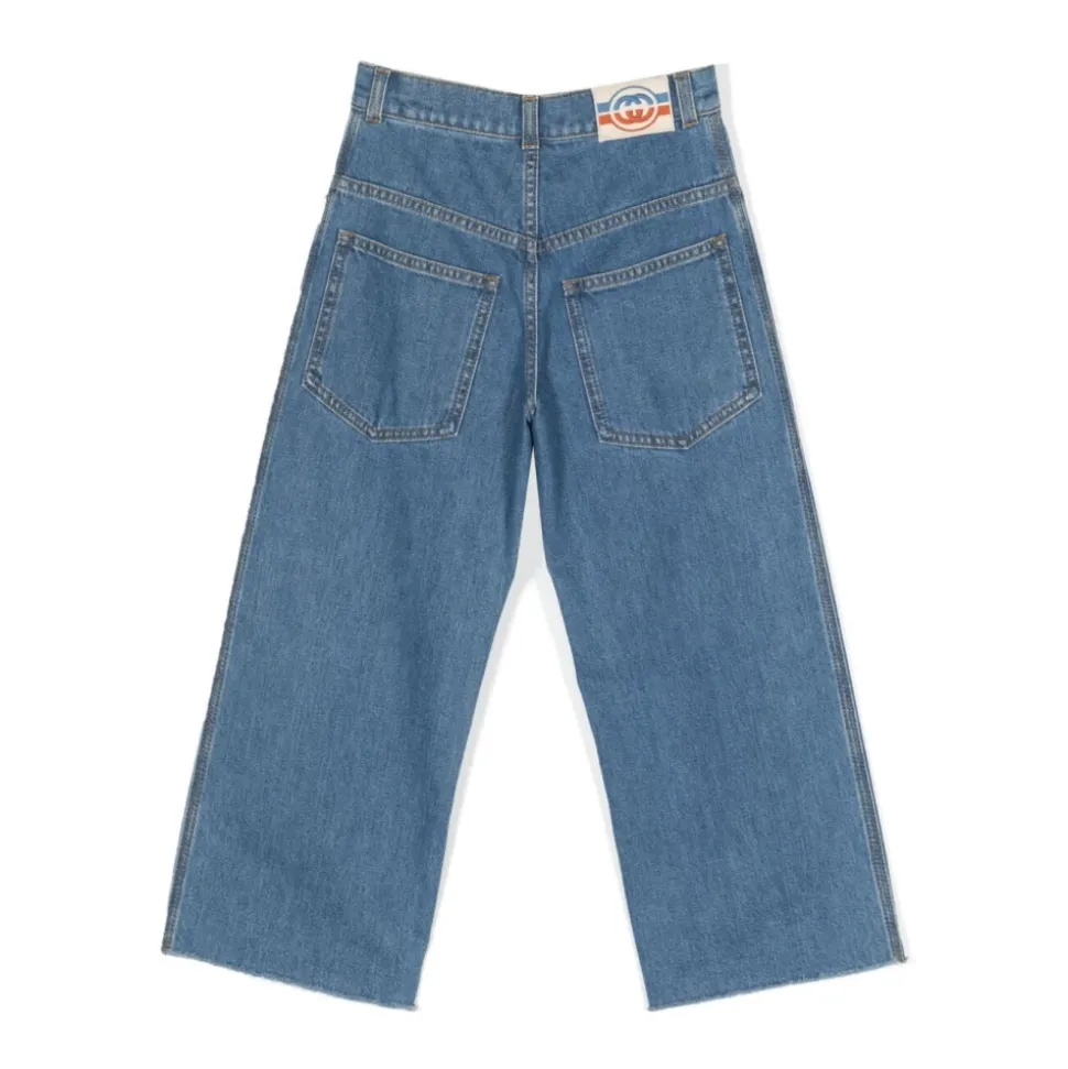 Blue Mix Skate Jeans