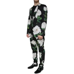 Blumendruck Slim Fit Anzug