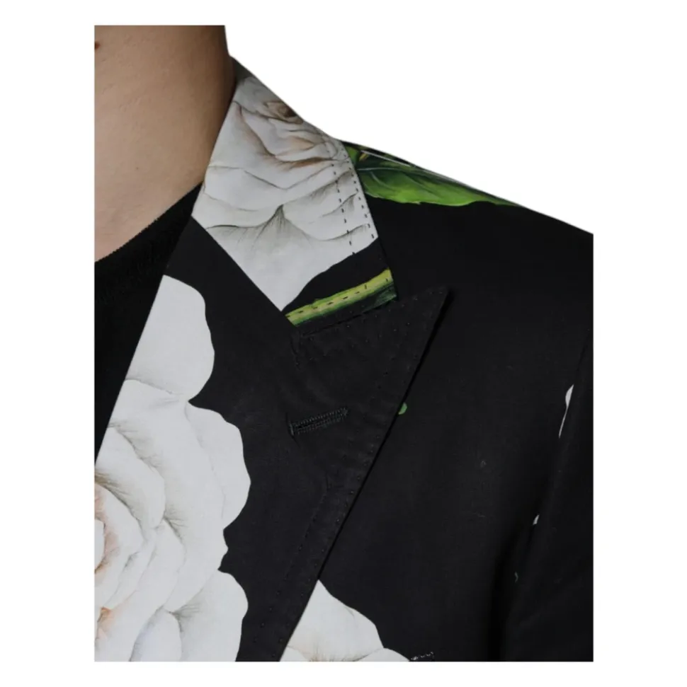Blumendruck Slim Fit Anzug