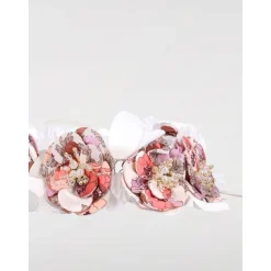 Blumen-Haarband mit Schleifenbindung
