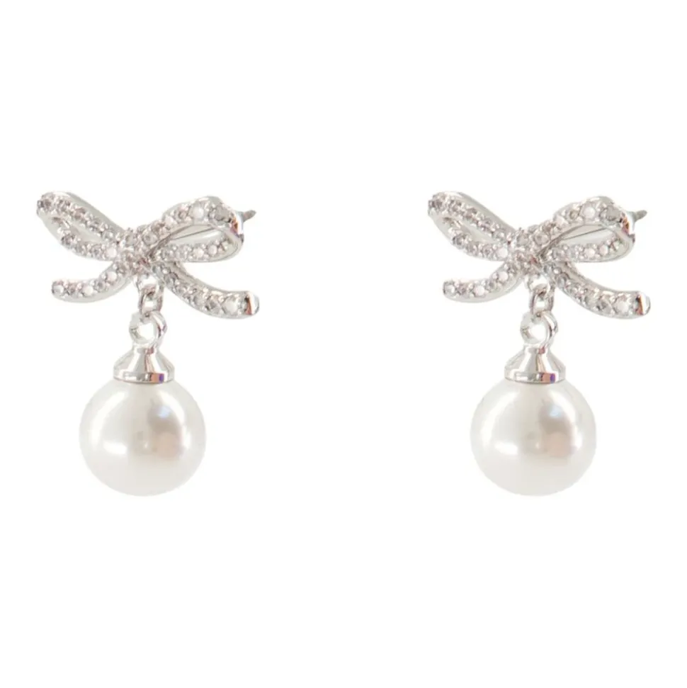 Bow Pearl Ohrringe
