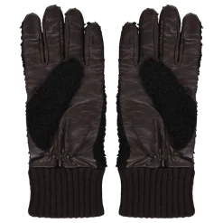 Braune Handschuhe