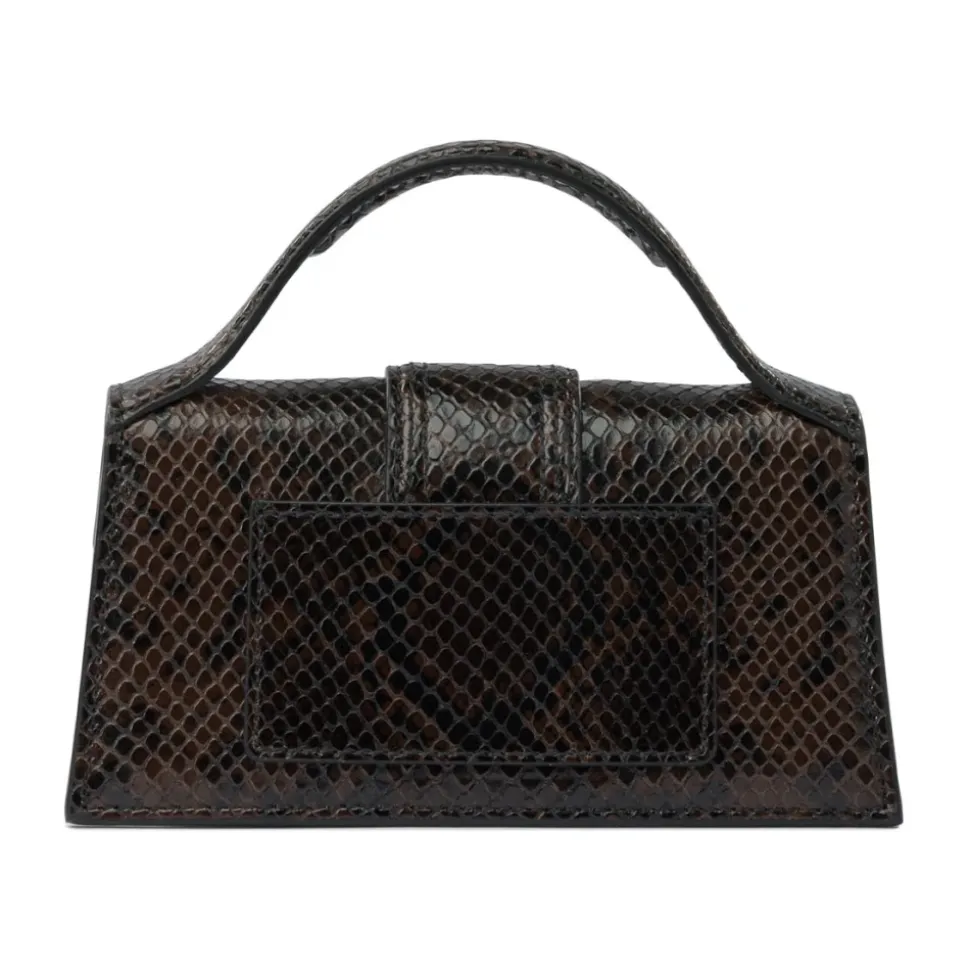 Braune Handtasche mit Abnehmbarem Riemen