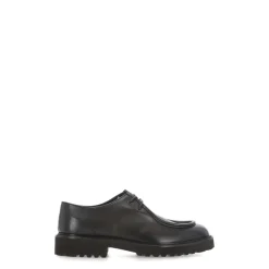 Braune Leder Schnürschuhe