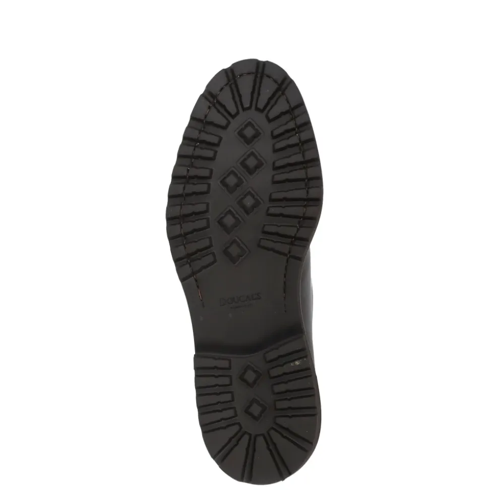 Braune Leder Schnürschuhe