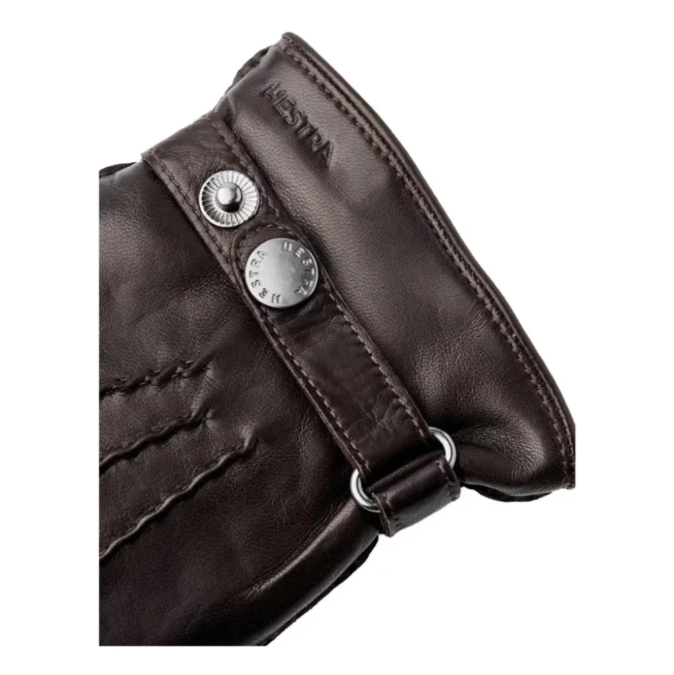 Braune Lederhandschuhe für Herren