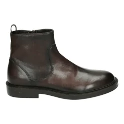 Braune Leder-Herrenstiefel