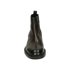 Braune Leder-Herrenstiefel