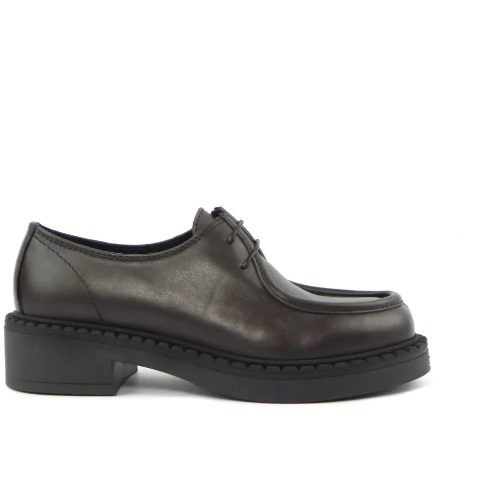 Braune Leder-Ingenieursstiefel